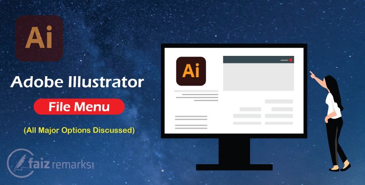 Adobe Illustrator File Menu