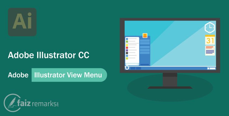 Adobe Illustrator View Menu